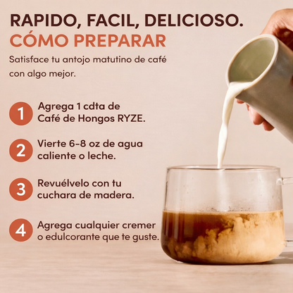 Café de Hongos RYZE